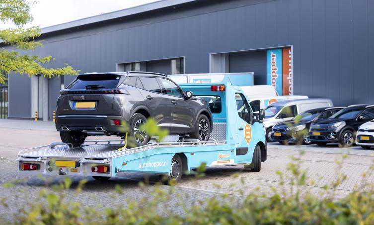 Auto op autoambulance